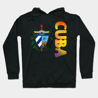 Cuba Coat of Arms Design Hoodie